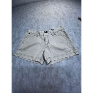 NWT Tommy Hilfiger Khaki Shorts Casual Everyday‎ Wear Beige Cotton Size 1